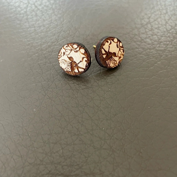 Jewelry - Magical Wooden Fairy Earrings⭐️